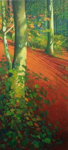 Acrílico sobre lienzo, 130 x 60 cm.